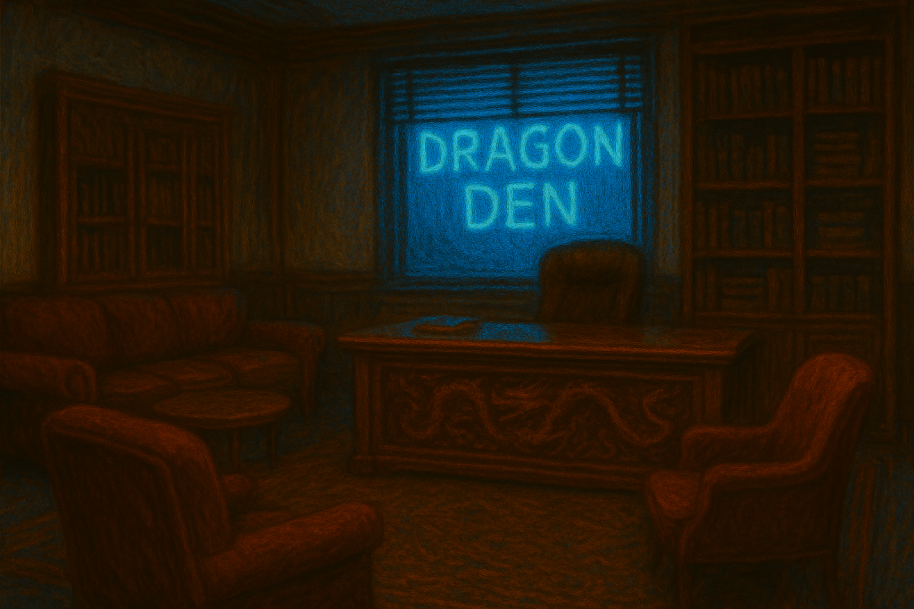 Back office of the Den