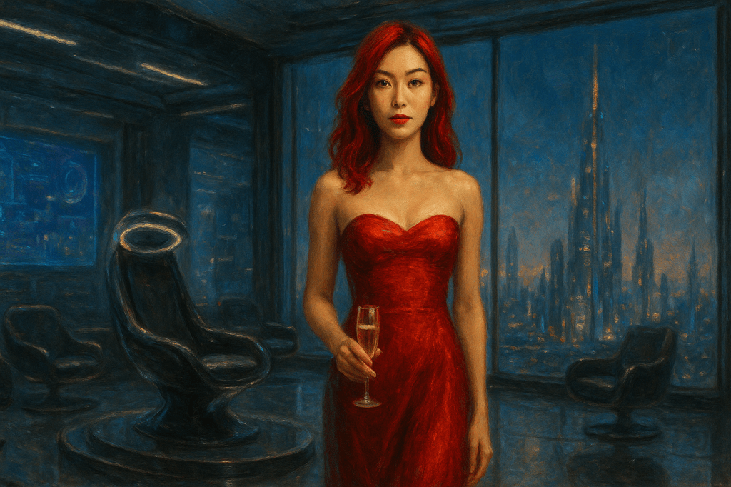 Rei at promotional Eidolon event.