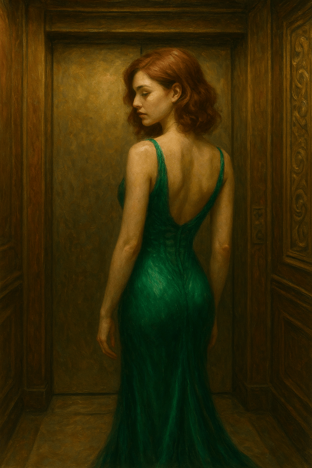 Rei green dress.