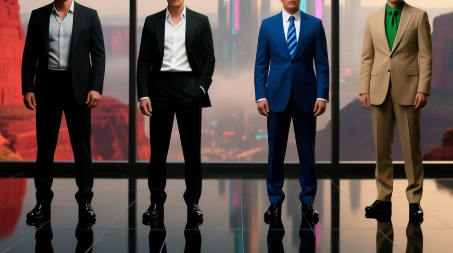 Four choices, four candidates for the favor.