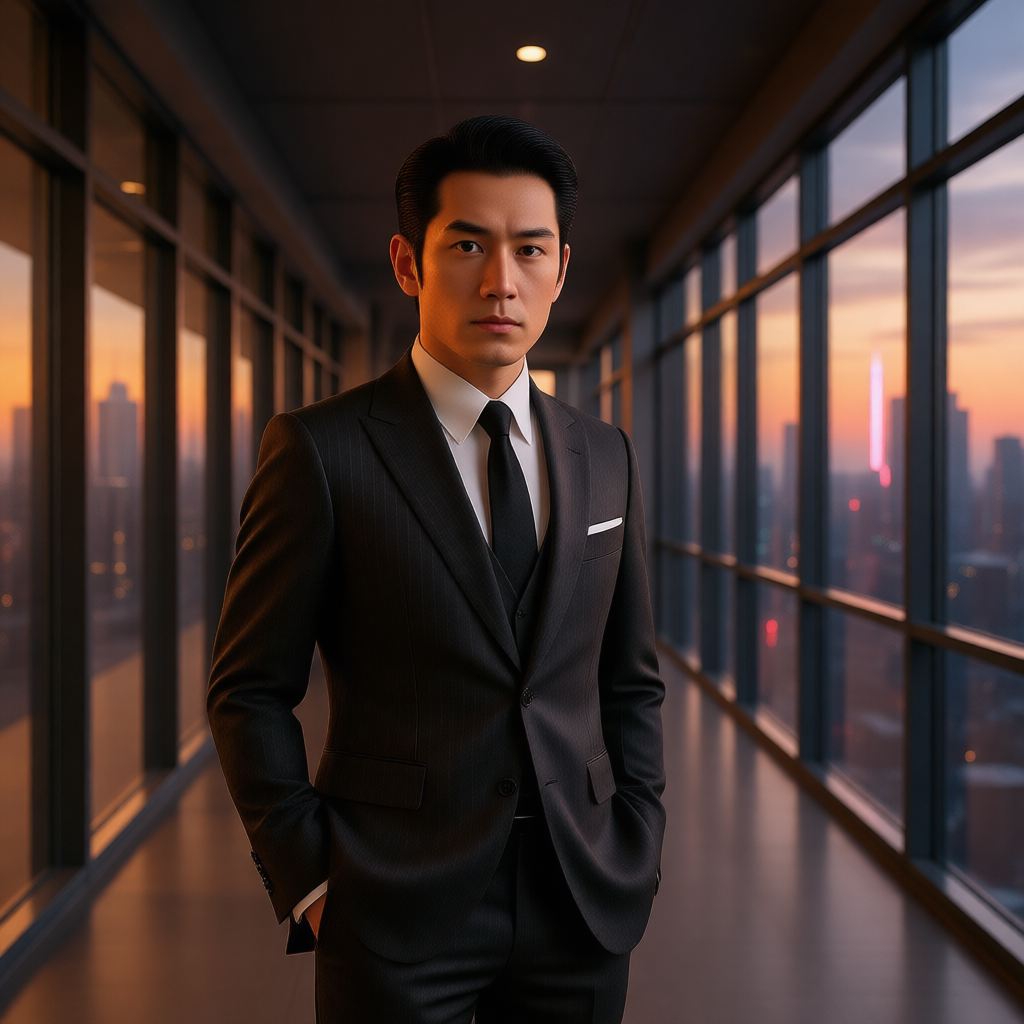 Takumi Kuroda in hallway.