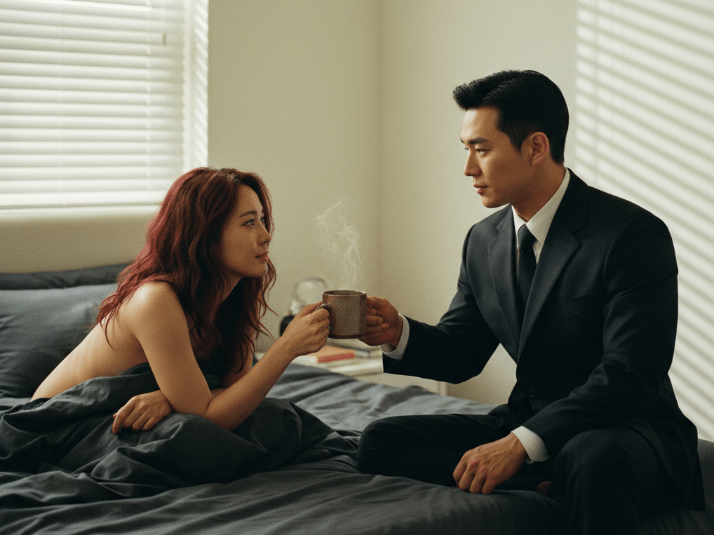 Rei and Shoma the morning after.