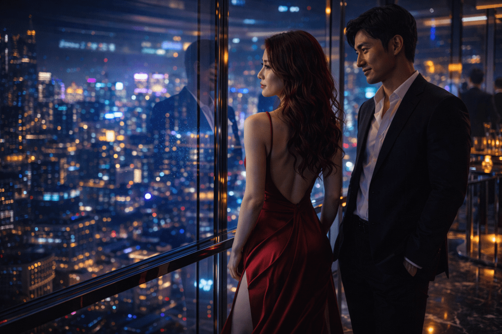 Rei and Shoma at The Aerie.