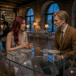 Rei and Bjorn at Ankerhus.