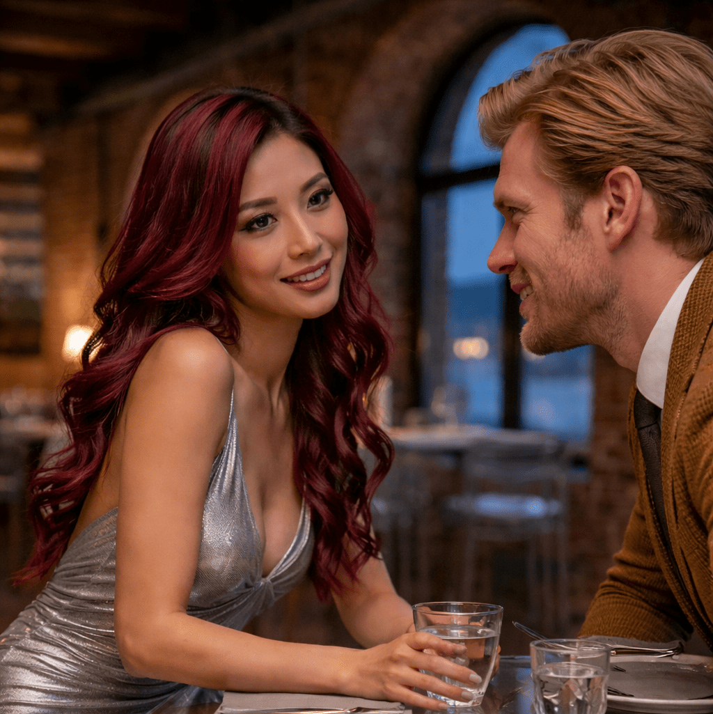 Rei and Bjorn at Ankerhus.