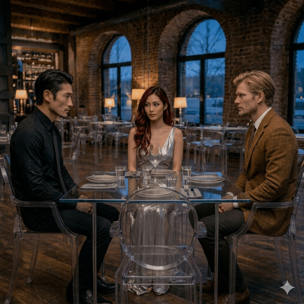 Takumi, Rei and Bjorn at Ankerhus.